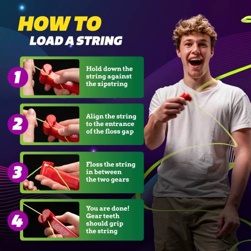 ערכת חוטים ZIPSTRING – תמונה 5