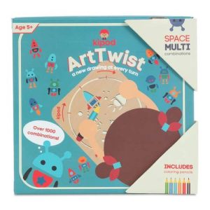 ערכת יצירה - ארטוויסט שבלונות ציור - חלל Kipod