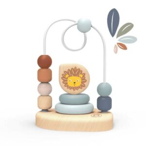 מבוך חרוזים מעץ Speedy Monkey