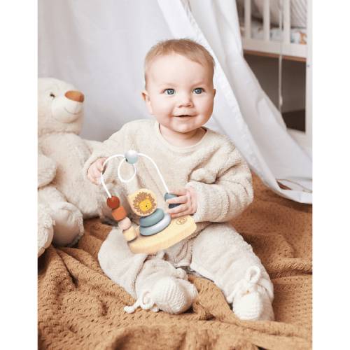 מבוך חרוזים מעץ Speedy Monkey – תמונה 3