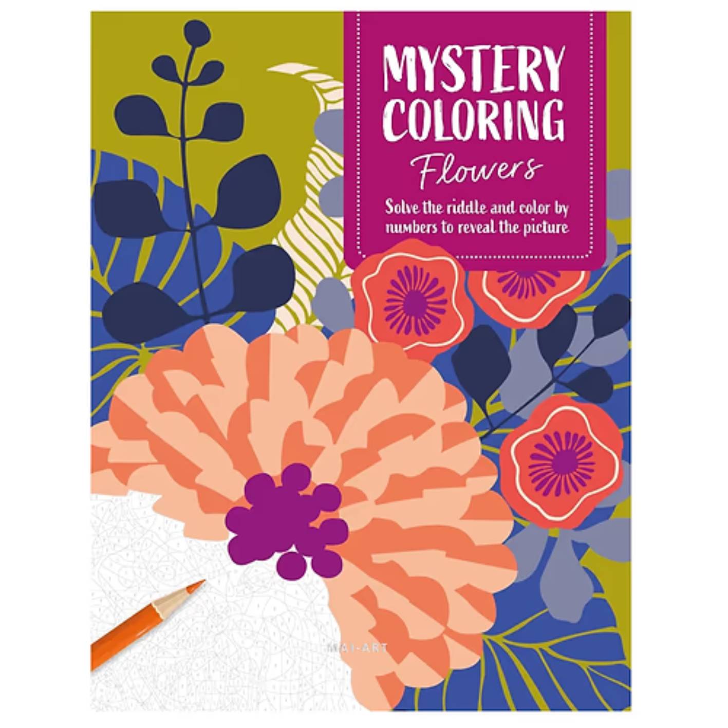 Mystery Coloring - Flowers