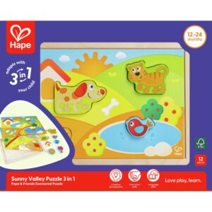 פאזל עמק שמשי 3 ב1 Hape