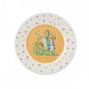 צלחת לבנה (קוטר 20) פיטר הארנב Petit Jour Paris