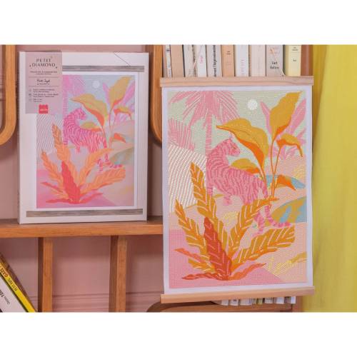 LA PETIT epicerie Diamond Painting - Pink Jungle – תמונה 4