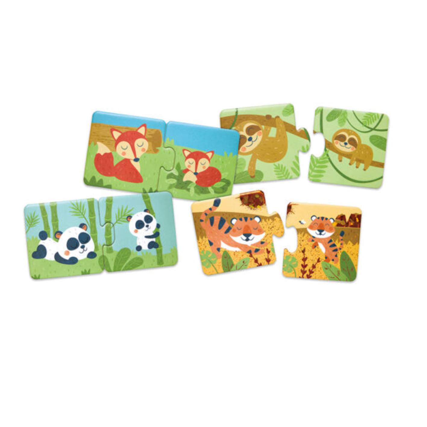 פאזל התאמת משפחת חיות Hape – תמונה 2