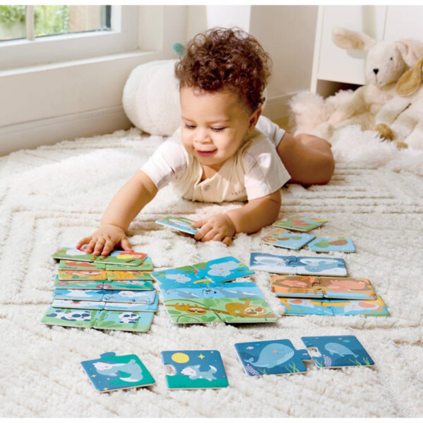 פאזל התאמת משפחת חיות Hape – תמונה 3