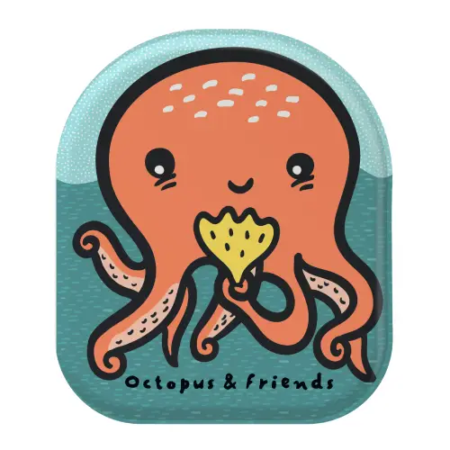 ספר לאמבטיה מחליף צבעים במים - Octopus & Friends