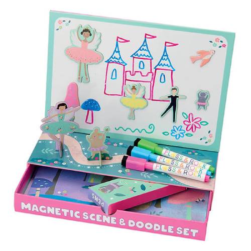 קופסת משחק מגנטי וציור - בלט קסום Floss & Rock – תמונה 3