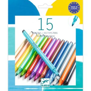 15 טושים - פסיפיק Djeco