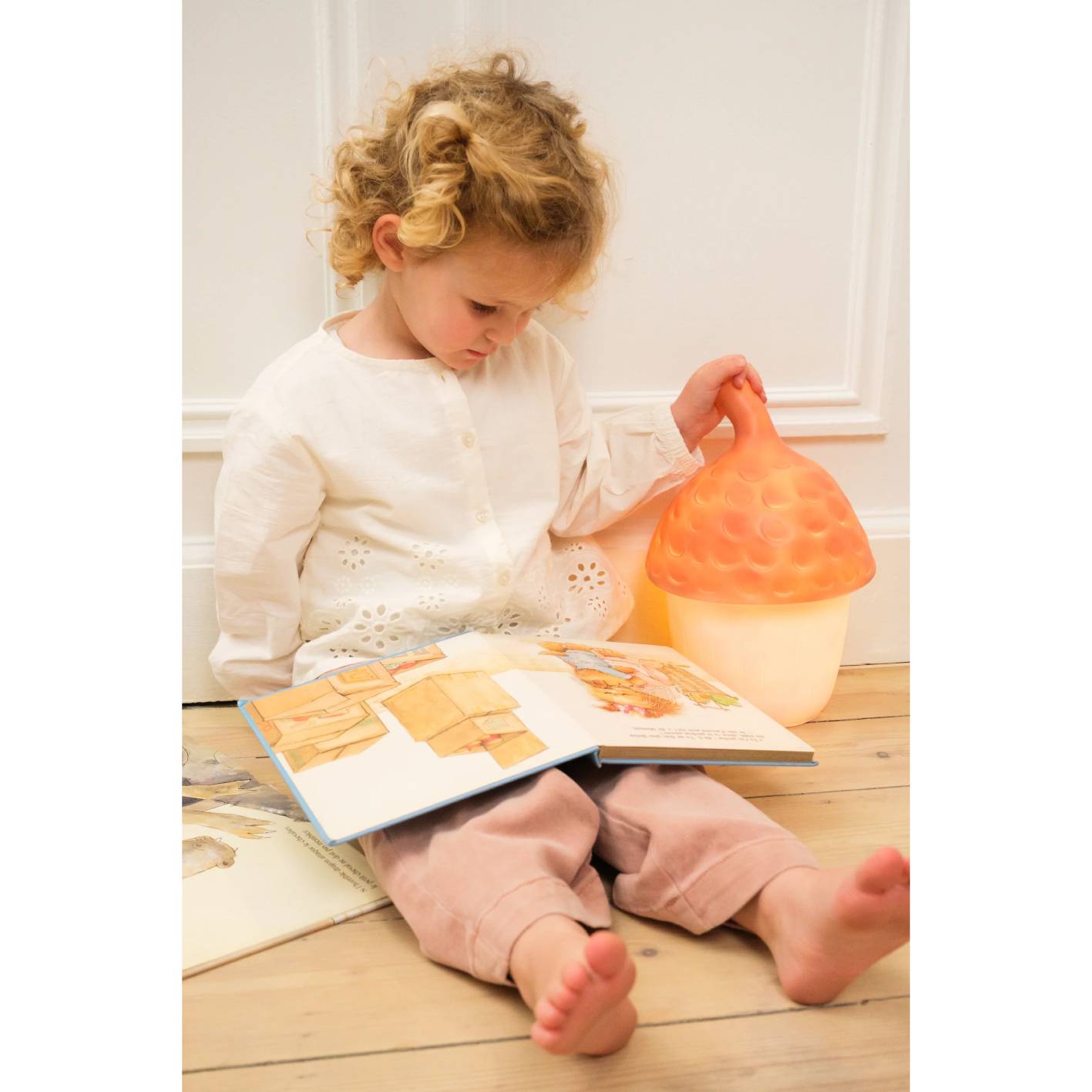 מנורת לילה - בלוט Egmont - Red Brick – תמונה 3