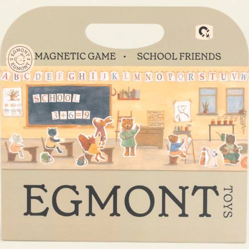 משחק מגנטי - הולכים לבית הספר Egmont