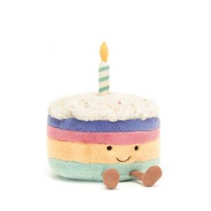 Amuseables Rainbow Birthday Cake- Jellycat
