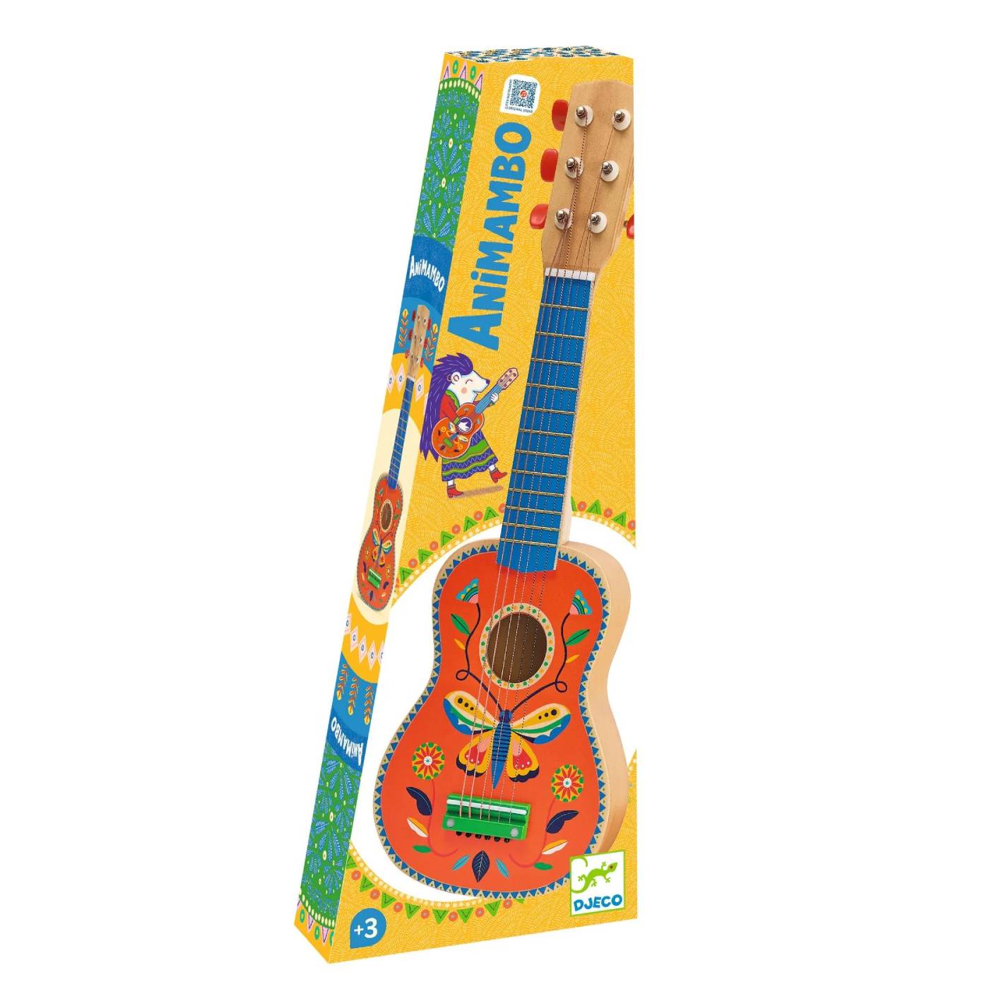 גיטרה - 6 מיתרי מתכת Djeco – תמונה 3