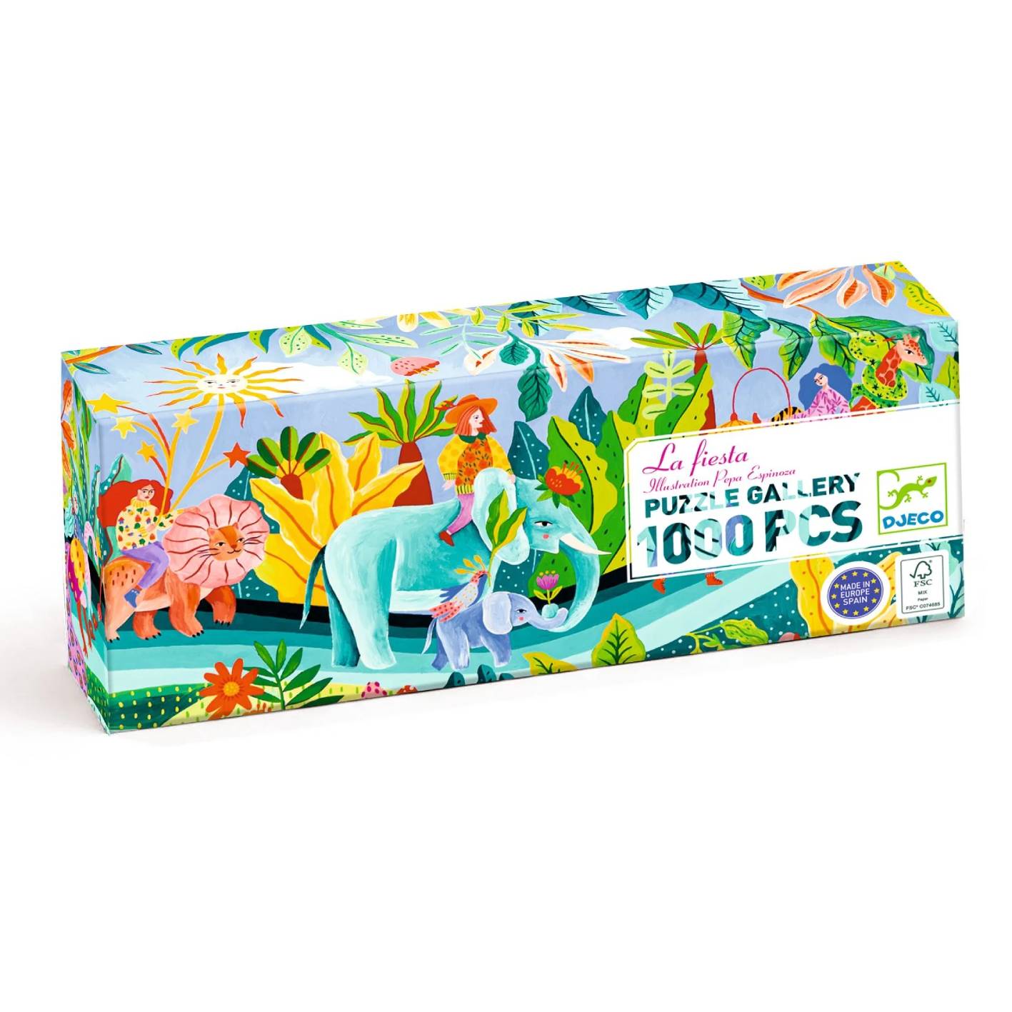 פאזל גלריה - 1000 חלקים - הפייסטה Djeco