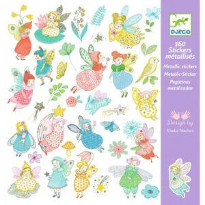 160 מדבקות - פיות מנצנצות Djeco