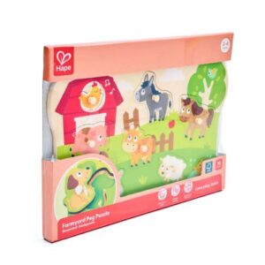 פאזל צורות - חווה חקלאית Hape