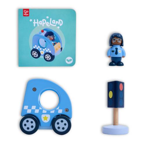 ניידת משטרה עם סירנה Hape – תמונה 2