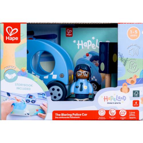 ניידת משטרה עם סירנה Hape
