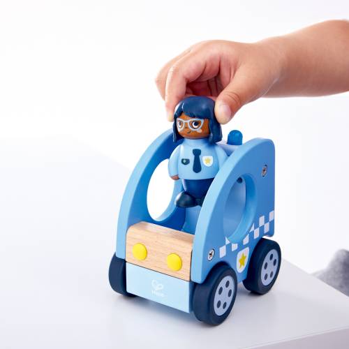 ניידת משטרה עם סירנה Hape – תמונה 4