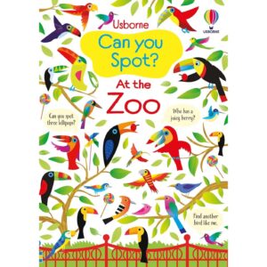 חוברת קטנה חפש ומצא גן חיות Usborne