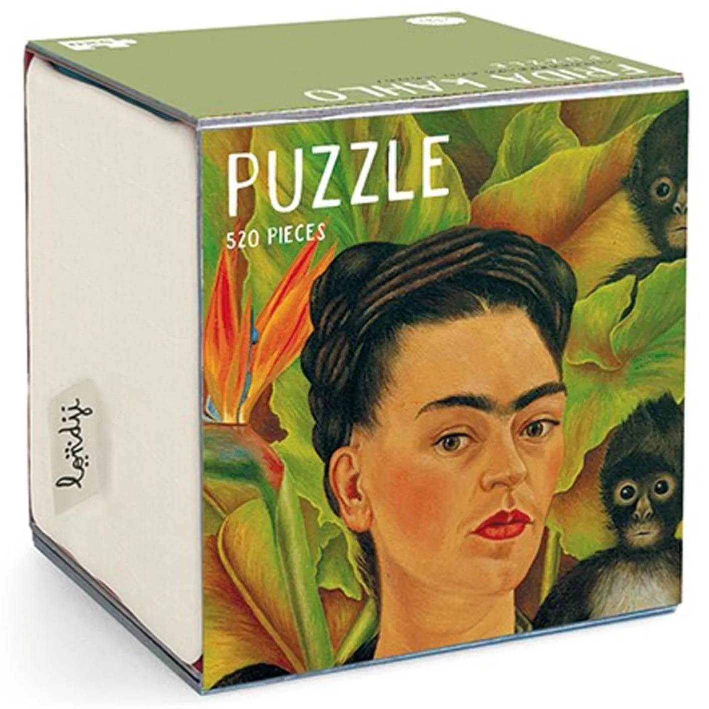 Cube Puzzle - פרידה קאלו דיוקן עצמי - 520 חלקים - Londji