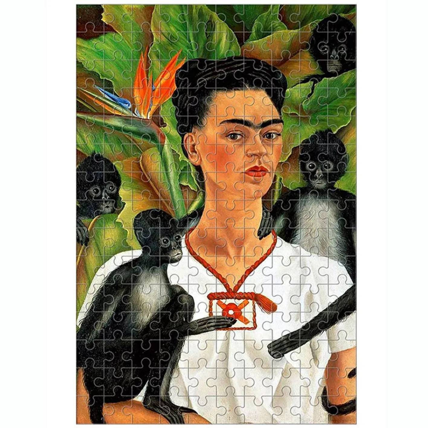 Cube Puzzle - פרידה קאלו דיוקן עצמי - 520 חלקים - Londji – תמונה 2