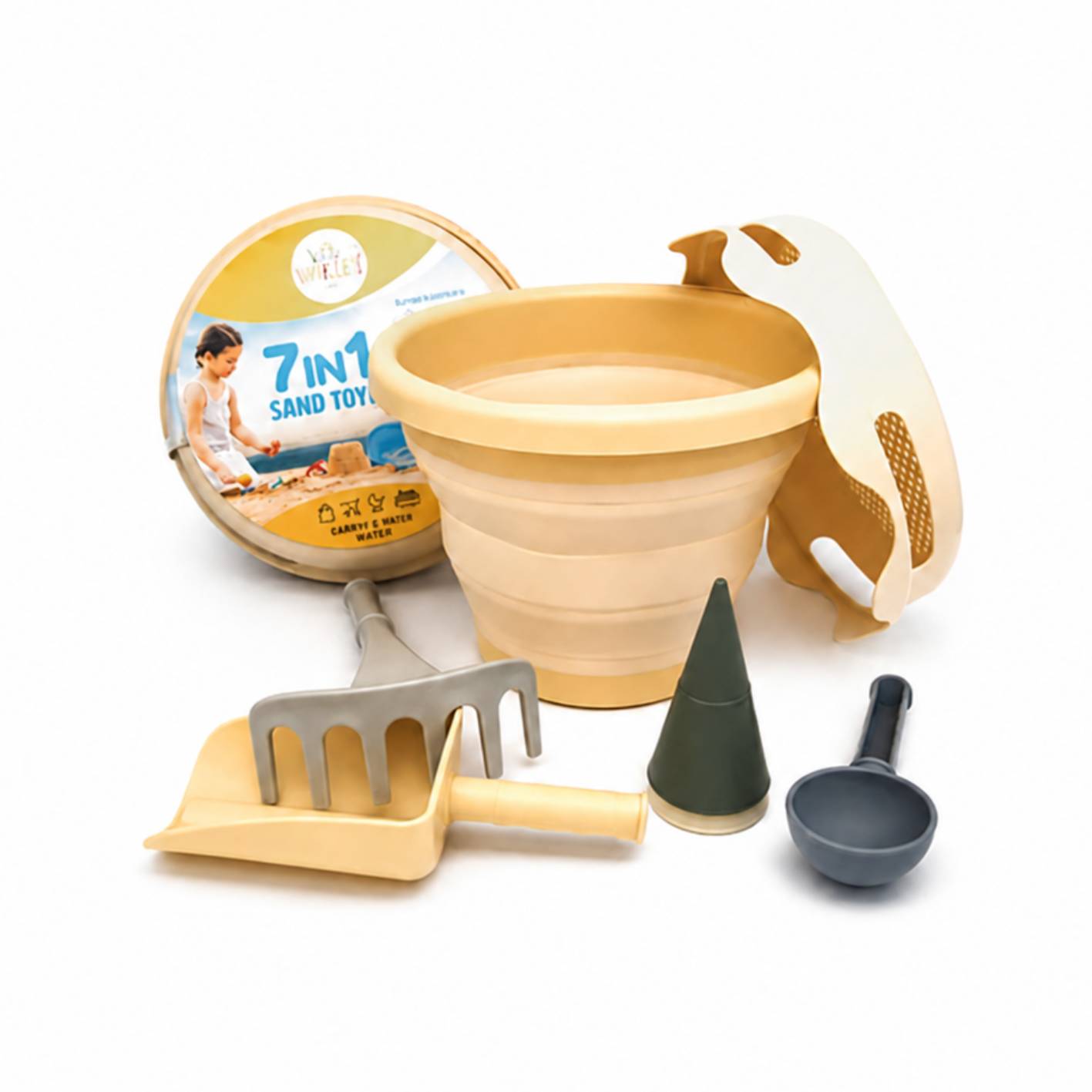 מארז לים - 7 ב- 1 - בז'