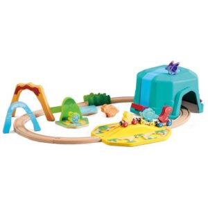 סט רכבת דינוזאורים (כולל סוללה) Hape