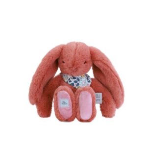 בובת ארנב פרחים קורל 35 ס"מ DOUDOU