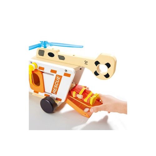 סט הליקופטר חילוץ Hape – תמונה 4