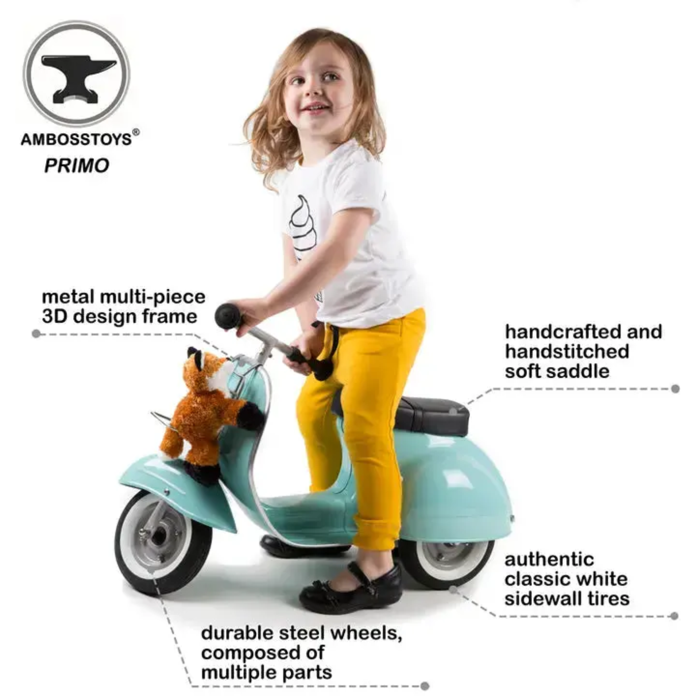 אופני רטרו קלאסיים - מנטה Ambosstoys – תמונה 3