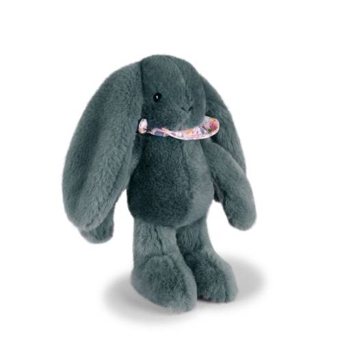 בובת ארנב פרחים ירוק 35 ס"מ DOUDOU – תמונה 3