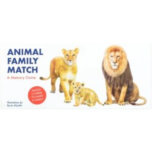 Animal Family Match - משחק זכרון