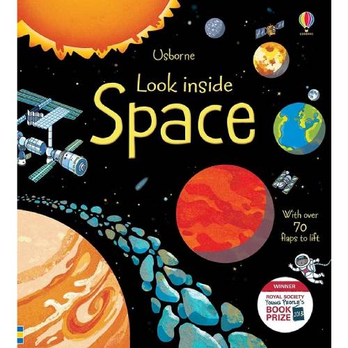ספר כיסויים - חלל Usborne