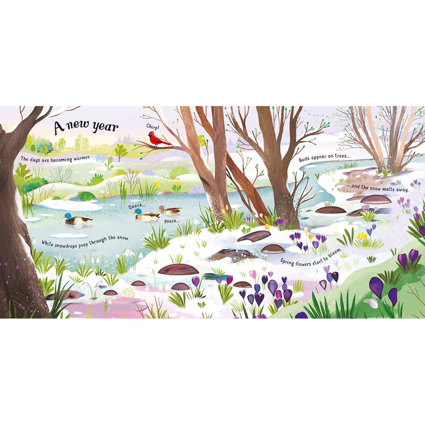 ספר צלילים - ארבע העונות - ויואלדי Usborne – תמונה 2
