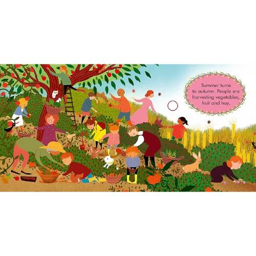 ספר צלילים - ארבע העונות - ויואלדי Usborne – תמונה 3