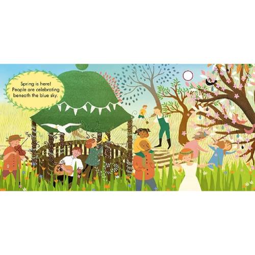 ספר צלילים - ארבע העונות - ויואלדי Usborne – תמונה 4