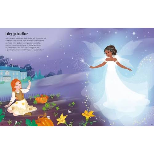חוברת הלבשה מדבקות - סינדרלה Usborne – תמונה 6