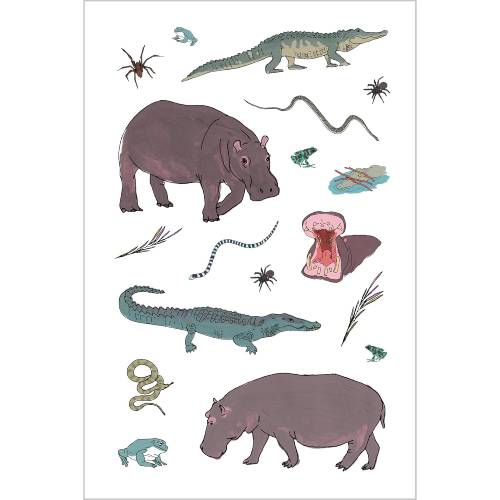 חוברת מדבקות - Wildlife Anatomy – תמונה 5