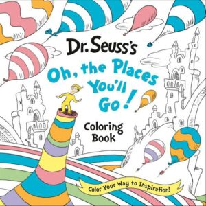 חוברת צביעה דר סוס - Oh, the Places You'll Go