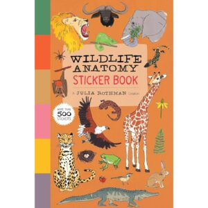 חוברת מדבקות - Wildlife Anatomy
