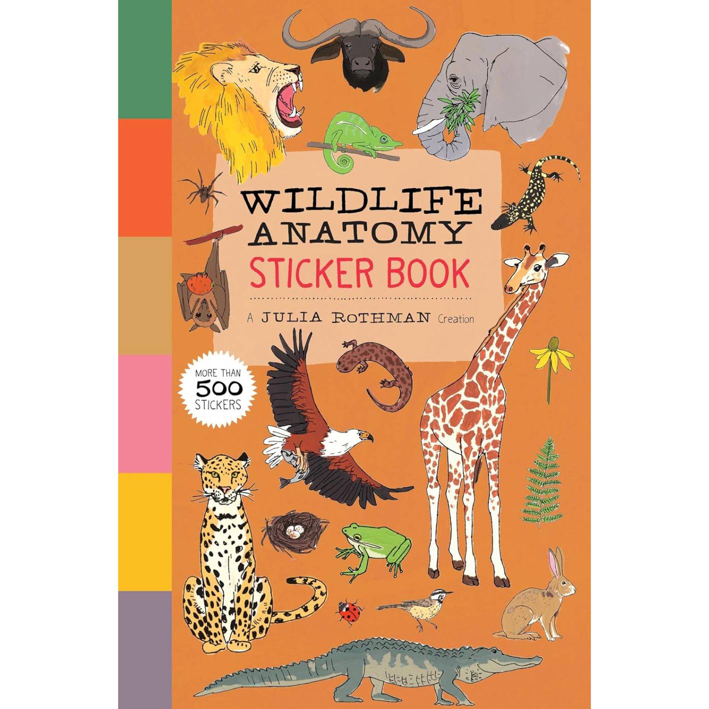 חוברת מדבקות - Wildlife Anatomy
