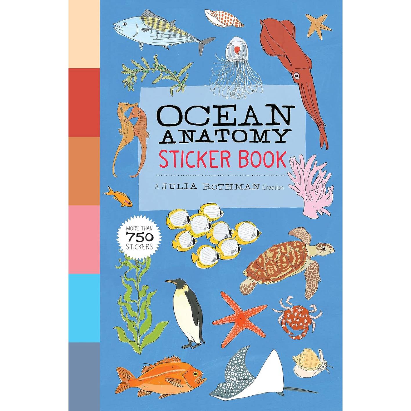 חוברת מדבקות - Ocean Anatomy