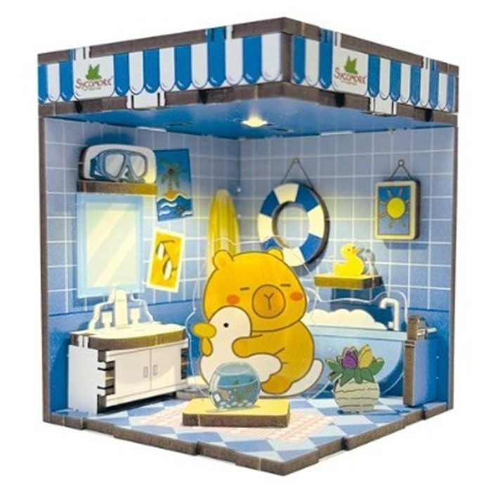 בניית חדר מניאטורי - קפיברה CHIBI BOX
