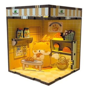 בניית חדר מניאטורי - כלב CHIBI BOX