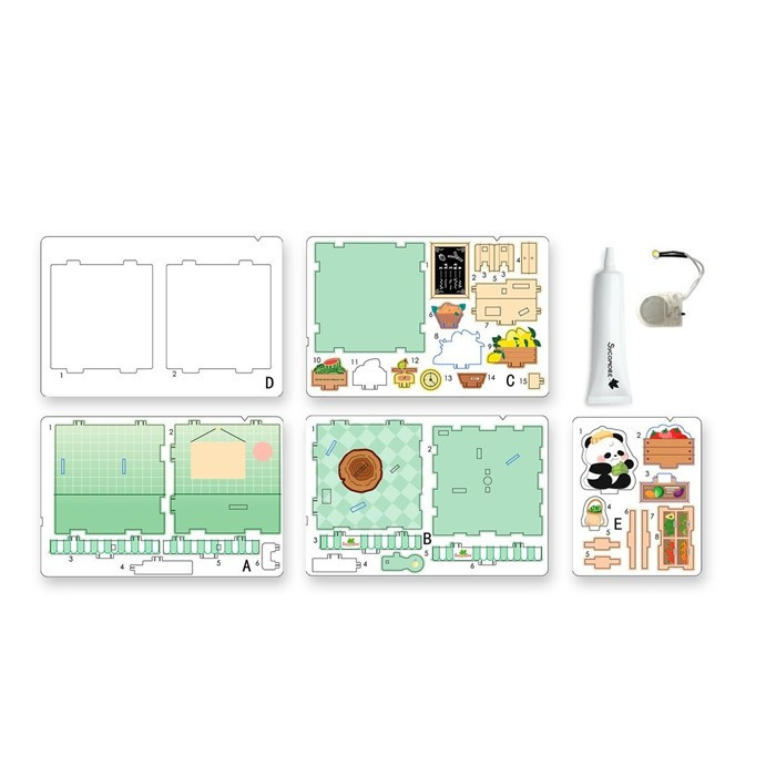 בניית חדר מניאטורי - פנדה CHIBI BOX – תמונה 2