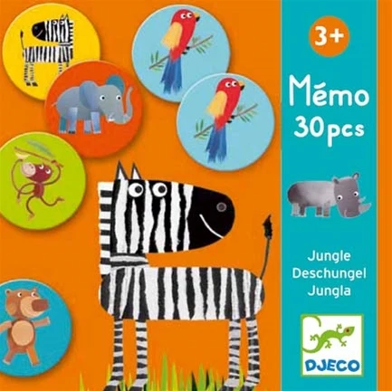 משחק זכרון קטן - חיות Djeco – תמונה 2